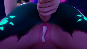 A group sex with a naughty Neeko in an animated porn video