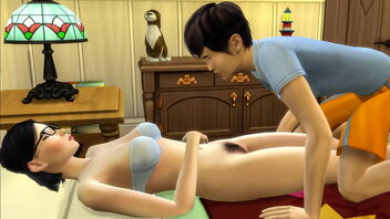 A young and innocent Japanese man, after a round of masturbation, comes across his step mother in the bedroom. He is a virgin and is curious about women’s anatomy so he decides to pleasure her and then have sex with her